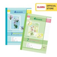 Vở kẻ ngang 4Season KLONG B5 200 trang 5892 MS 821