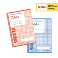 Vở kẻ ngang Alpha KLONG B5 200 trang 5892 MS 833
