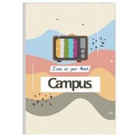 Vở kẻ ngang có chấm 120 trang Mode &amp; Kool CAMPUS - Mẫu 01 - Tivi