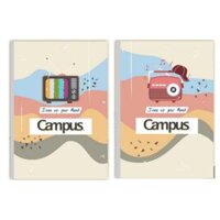 Vở kẻ ngang có chấm 120 trang Mode &amp; Kool CAMPUS - Ngẫu nhiên