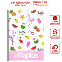 Vở Kẻ Ngang Haplus - Fruit 80 Trang Lốc 10 Quyển Hải Tiến - Văn Phòng Phẩm Bảo Nam