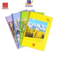 Vở kẻ ngang Hồng Hà 120 trang Pupil Bốn mùa ( mã 1001) – 1 quyển – Xanh dương- Mùa Đông