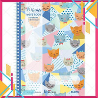 Vở kẻ ngang KLONG B5 Lò Xo đơn 120tr 58/90 Winner; ms: 561H