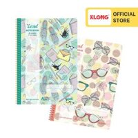 Vở kẻ ngang lò xo đơn Lead KLONG B5 120 trang 7076 MS 571