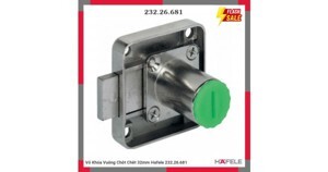 Vỏ khóa vuông 32mm Hafele 232.26.681