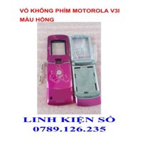 VỎ KHÔNG PHÍM MOTOROLA V3I MÀU HỒNG