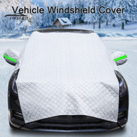 Vỏ kính chắn gió xe FROGUED Kính chắn gió ô tô đa năng Vỏ tuyết với thiết kế chống trộm Bảo vệ sương giá Tấm chắn tia cực tím cho cửa sổ phía trước Vỏ gương bên ô tô Mùa đông