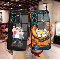 Vỏ Kính Cho VIVO V25 5g V25e 4g Vỏ Kính Chất Lượng Cao Ốp điện thoại Cứng Silicon Mềm Edge