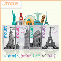 Vở KN Campus 80 Trang Landscape ( Lốc 10 quyển)