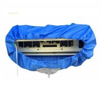 Vỏ làm sạch điều hòa lớn Hai lớp dày rửa gắn bảo vệ bụi Túi điều hòa không khí 2.4M