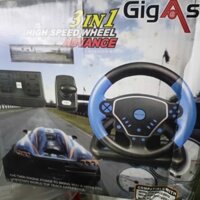 Vô lăng chơi game 3in1