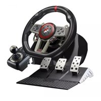 vô lăng chơi game Suzuka ES900R chơi game ets2, city car, đua xe hỗ trợ ps4 , pc