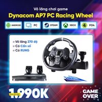 Vô lăng kiêm tay cầm chơi GTA Dynacom AP7 có RUNG ,có cần số for PC / PS4 / PS3 / PS5 /Xbox / Nintendo Switch / Android