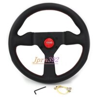 Vô lăng phẳng đua xe da MOMO V2 13 inch 320mm