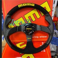 Vô lăng sửa đổi xe GM MOMO vô lăng thêu da lộn