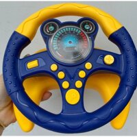 Vô lăng tập lái, Vô lăng đồ chơi cho bé phiên bản quốc tế bằng nhựa ABS an toàn, nhạc vui nhộn (không kèm pin)
