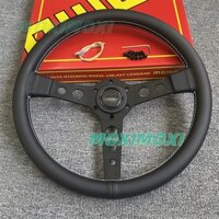 Vô Lăng Xe Đua Thể Thao Bằng Da pu Màu Đen Nút Bấm MOMO Prototipo 14inch / 350MM Hàng Mới