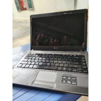 Vỏ laptop acer cũ 4810T có kèm màn hình bị 1 sọc kẻ, bàn phím