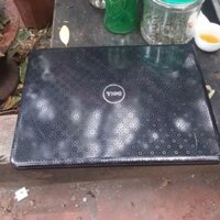 Vỏ laptop dell 4030 cùng các mặt - linh kiện tháo từ máy của laptop dell 4030 màu đen sần