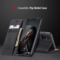 Vỏ Lật Caseme Chính Hãng Samsung Galaxy M51 Ví Đựng Thẻ Da PU Mềm TPU