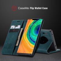 Vỏ lật Caseme chính hãng Huawei Mate 30 Pro / Mate30 Ví đựng thẻ bằng da PU Vỏ nhựa TPU mềm