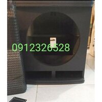 Vỏ loa sub hơi 40 ván ép loại tốt sơn sần chống trầy chống nước chống bám bụi. ĐẦY ĐỦ PHỤ KIỆN