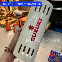 Vỏ Lon Pô Sport 120 Mỡ Gà Chữ Đỏ , Xipo , Sipo , RGV ( Vỏ Lon có lỗ )