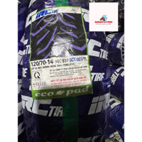 Vỏ Lốp 120/70-14 TL IRC INOUE dùng cho bánh sau xe PCX không dùng ruột