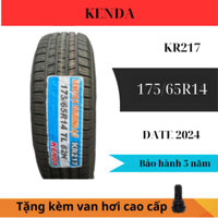 Vỏ Lốp 175/65R14 chính hãng Kenda bảo hành 5 năm 100% chiều cao gai