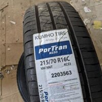 Vỏ lốp 215/70R16C 8PR KC53 KUMHO VIỆT NAM, vỏ lốp ô tô Ford Transit