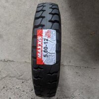 Vỏ lốp 5.00-12 C668 Maxxis 14PR, vỏ lốp 500-12 gai ngang Maxxis, vỏ lốp xe ô tô THACO TOWNER 800