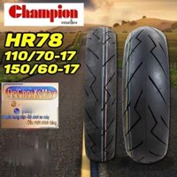 Vỏ lốp Champion 110/70-17 và 150/60-17 gai Rosso Sport hàng Thailand bánh r17 cho Z400 R3 CB300 các loại . DoChoiXeMay