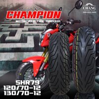 Vỏ lốp CHAMPION cho Vespa MSX Scoopy gai CITY GRIP 100/90-12 110/70-12 120/70-12 130/70-12 . DoChoiXeMay