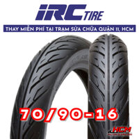 Vỏ lốp chính hãng IRC 70 90 16 dành cho xe máy, xe tay ga, hỏa tốc HCM
