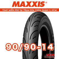 Vỏ lốp chính hãng Maxxis 90 90 14 dành cho xe máy, xe tay ga, hỏa tốc HCM