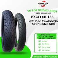 Vỏ Lốp Exciter 135 Không Dùng Ruột Thương Hiệu NAVADO