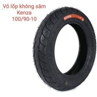 Vỏ lốp không săm kenza 100/90-10 lắp xe máy xe điện