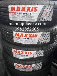 Vỏ lốp Maxxis Thái Lan 155/80R13 MAP 3