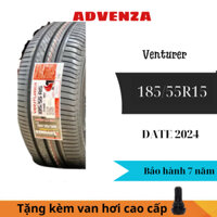 Vỏ lốp ô tô du lịch 185/55R15 chính hãng Advenza, bảo hành 7 năm
