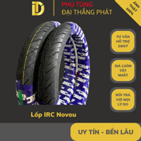Vỏ lốp trước + sau xe Nouvo (80/90-16 NR76TL + 70/90-16 NF59TL) chính hãng IRC INOUE Việt Nam (Lốp không săm)
