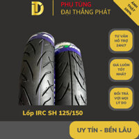 Vỏ lốp trước + sau xe SH (100/80-16 530TLTL + 120/80-16 530TLTL) chính hãng IRC INOUE Việt Nam (Lốp không săm)