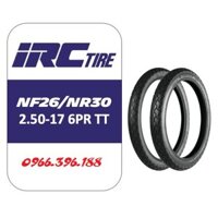 Vỏ (lốp) Trước và Sau xe Wave anpha,zx,100... - Hãng IRC (Lốp theo xe Honda)