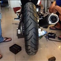 Vỏ lốp Xe cao cấp 130/70-17 sau Exiter 150, Winner lốp Euromina chính hãng.