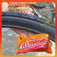 Vỏ Lốp Xe Đạp 24x1.75 47-507 CASUMINA - 1 Vỏ 1 Ruột CASUMINA
