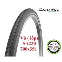 Vỏ lốp xe đạp Deli Tire 700x35C SA230