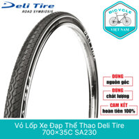 Vỏ Lốp Xe Đạp Thể Thao Deli Tire 700x35C SA230
