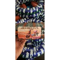 Vỏ (lốp) xe điện YADEA 3.50-10 không ruột Đài Loan Chengshin (tặng kèm van cong không ruột)