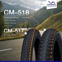 Vỏ lốp xe dream ,cub50 ,..Camel Thái gai da rắn 250-17,275-17(60/100:70/100)