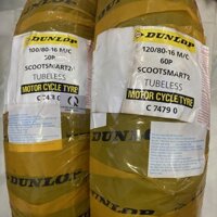Vỏ Lốp xe Dunlop Scoot Smart 2 cho SH 125i 150i 160i Hàng Chính Hãng