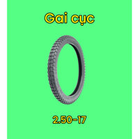 Vỏ Lốp Xe GAI CỤC bám đường, tải nặng 2.50-17 và 2.75-17 CASUMINA, CÓ DÙNG SĂM